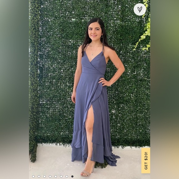 Maxi High low Dress - Picture 4 of 5